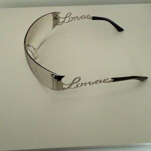 Silver and Black Women's Sunglasses
